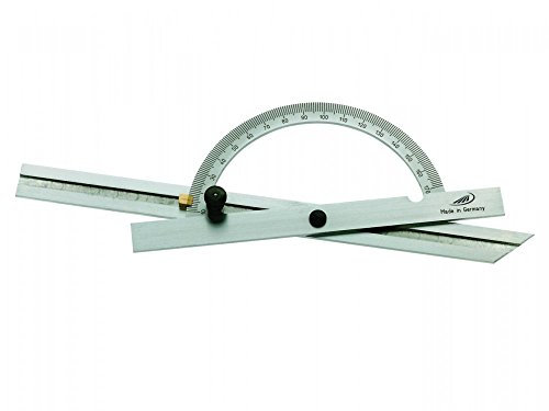 Helios-Preisser Gradmesser m.verstellb.Sc hiene Chr. 300x600 mm