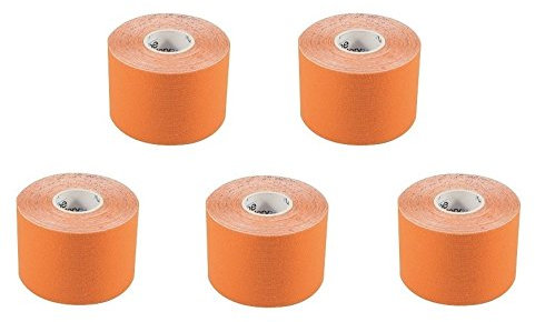 5 Rollen Kinesio® TexClassic Tape Dr. Kenzo Kase oder 5 Rollen Kinesiologie Tape von IamSporty (Kinesiologie Orange)