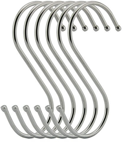 ruiling Premium S Haken, S-Form Aufhänger – Heavy Duty Edelstahl Haken Haken. xl metall