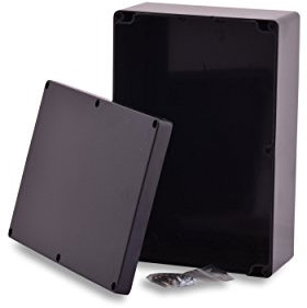 BOXEXPERT Kunststoff-Gehäuse Serie Elbe 200x120x75mm IP 65 grau RAL7015 Schaltschrank Verteilerkasten