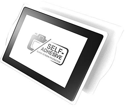 GGS Larmor selbstklebend Optisches Glas LCD-Displayschutzfolie für Canon EOS 6D Mark 2 – transparent
