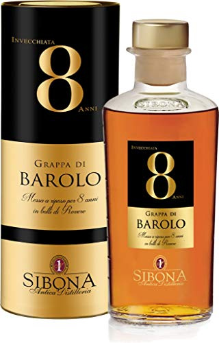 Sibona- GRAPPA RISERVA  BAROLO 8 ANNI - 50 cl, 44°