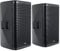 Pronomic C-215 MA Stereo Set - Zwei aktive 2-Wege Boxen - Leistung: 2000 Watt - 15 Woofer + 1,75 Hochtöner - Bluetooth-Empfänger und DSP-Presets - Kunststoff-Gehäuse mit Monitorschräge