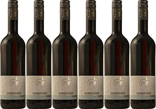 Wein- und Sektgut Heinz Schneider Dornfelder 2019 Feinherb (6 x 0.75 l)