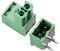 sourcing map 2-Pin 5.08mm Pitch angolo retto PCB vite morsettiera connettore 20 set