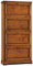 Mar.c.a. Design, Zapatero Madera, Mueble Zapatero, Nogal - Zapatero Entrada Recibidor con 4 Puertas Abatibles para Zapatos - Zapatera 79x30x170H Estilo Clásico para Dormitorio y Salón, Made in Italy