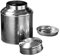 Chinesisches Tee-Set, Edelstahl, luftdicht, Teedose: Küche, versiegelte Kanister, Teedose, Kanister mit Doppeldeckel, lose Blätter, Teebehälter für , Tee, Kaffee, Mehl, 250 g Reisbehälter