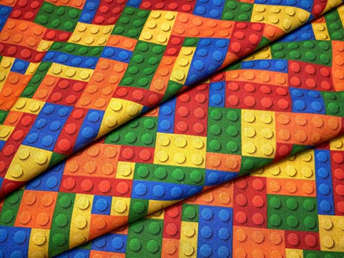 Baumwolle Bausteine - 14,00 EUR/m - Webware - 100% Baumwolle