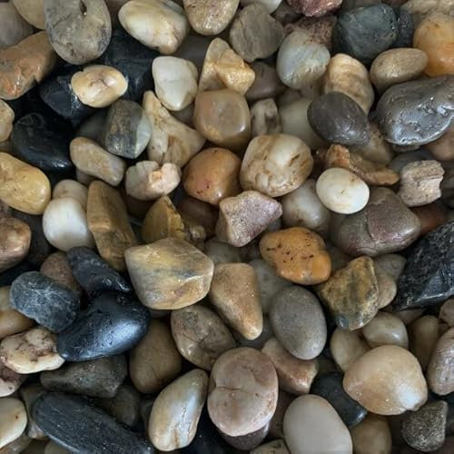 naninoa FLUSSKIESEL, Kieselsteine KLEIN gemischt 5-20mm in Dose. 800g.