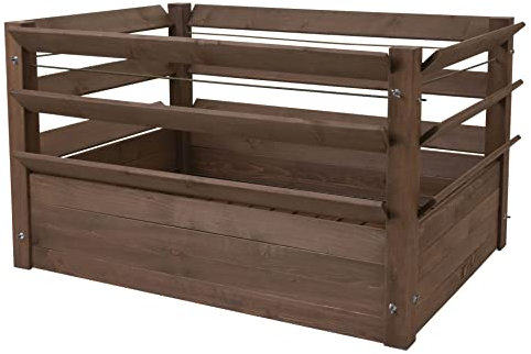 Hecht 303910108-HE Kräuter Hochbeet 124x90x73cm aus Holz