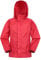 Mountain Warehouse Pakka Kids Waterproof Jacket - Wind Resistant, Lightweight,Breathable Rain Coat for Girls & Boys, Packaway Bag - For Rain, Autumn, Winter Red Teen Size 13 Years