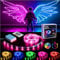 BestLuz LED Streifen Batteriebetriebene mit Timer, 2 Meter RGB DIY LED Strip mit Fernbedienung für Schlafzimmer, TV, Party, Skateboard, Klavier, Schrank, Dekor