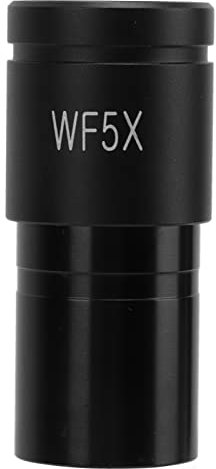 Ganzmetallokular mit Hoher Lichtdurchlässigkeit für Mikroskop, Weitwinkelokular, Großes Sichtfeld, Vergrößern, Beobachten von Objekten (WF5X)