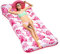 Luftmatratze Pool Luftmatratze Wasser Wasserhängematte Erwachsene Luftmatratze Pool Erwachsene Pool Luftmatratze Wasser Luftmatratze Pool Hängematte 165 x 83cm (Rosa)