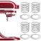 4 Stück Feder und Unterlegscheibe aus Edelstahl für Kitchen Aid Standmixer Zubehör, Ersatzteile Kompatibel mit Kitchen Aid Standmixer 3.5/4/5/6/7/8 Quar