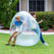 Bubble Ball Wasserball Groß, 47 Zoll Transparenter Wasserblasenball für Erwachsene Kinder, Wasserblasenball Aufblasbarer, Outdoor Spiele für Beach Garden Ball Party im Freien