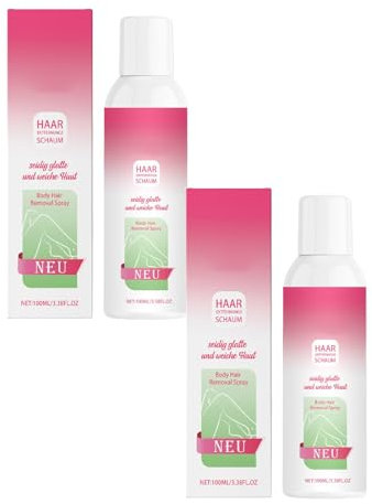 Descripción del producto Depilación efectiva sin afeitarse para mujeres y hombres,Espuma de depilación Body Premium 100 ml,Sin irritación de la piel,Adecuado para todo tipo de piel (2)