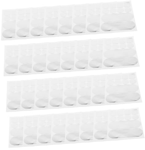 OUNONA 50pcs Aluminum Pot Leak Repair Patch Kit High Temperature Resistant Cooking Pot Seal Tape for Pans and Metal Buckets Waterproof Patch for Kitchen Hole and Leak Fixing