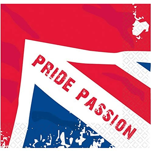 amscan Great Britain Flag Luncheon Napkins