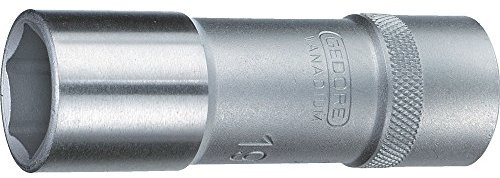 GEDORE Steckschlüsseleinsatz 1/2 Zoll lang 6-kant 21 mm, 1 Stück, 19 L 21