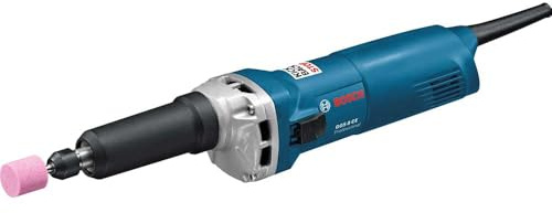 Bosch Professional Straight Grinder GGS 8 CE (240V, 750W, Includes 2X Spanner (13 and 19 mm), Collet with Locking Nut 6 mm, in Cardboard Box)