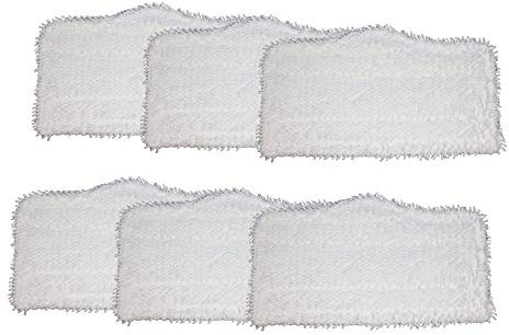 AI-Vacuum Shark Steam and Spray Mop Cleaning Pads 6 pc, for S3101, S3102, S3250, S3251, SK115, SK140, SK141, SK435CO, SK460