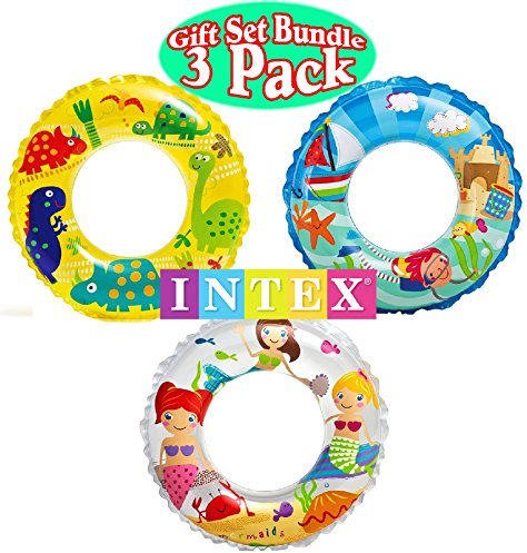 Intex Dinosaurier 3 Ringe Baby Pool (24 x 8,5 Zoll)