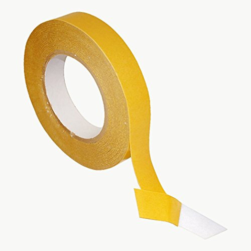 JVCC Doppelseitiges Gewebeband [Gummikleber] (DCT-40R): 4 in. (96mm actual) x 60 yds. (Weiß)