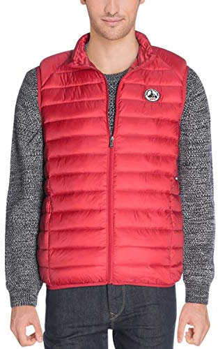 JOTT Gilets SS Manche Doudoune sans Manche Tom Rouge H S