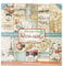 STAMPERIA SBBL28 Papierblock 10 Blätter doppelseitig Rund um die Welt, Papier, Mehrfarbig, 30.5 x 30.5, 12 x 12