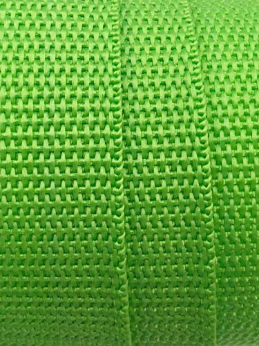 1 m Gurtband 25mm, 8 Farben (Grün - 5)