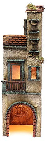 Holyart Dorf 50x15x15 cm für neapolitanische Krippe