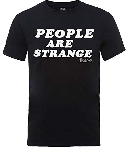 Rock Off Officially Licensed Products Men's The Doors People are Strange T - Shirt