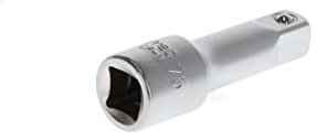GEDORE Red Prolunga Chiave a Bussola, 1/2 pollici, 12.5 mm Attacco Quadro, Lunga 75 mm, Adattatore, Chiave a Bussola Meccanico, R65100014, Acciaio Cromato