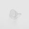 Addis Plastic 8 cm Funnel, Transparent, Small