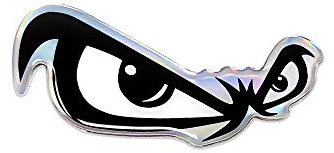 Quattroerre 462 Sticker Adesivo 3D Occhi