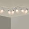 Unikcst 6 Flammig Deckenstrahler E14 LED Deckenleuchte Schwenkbar Modern Deckenlampe 230V 35W Wohnzimmer Schlafzimmer Ohne Leuchtmittel