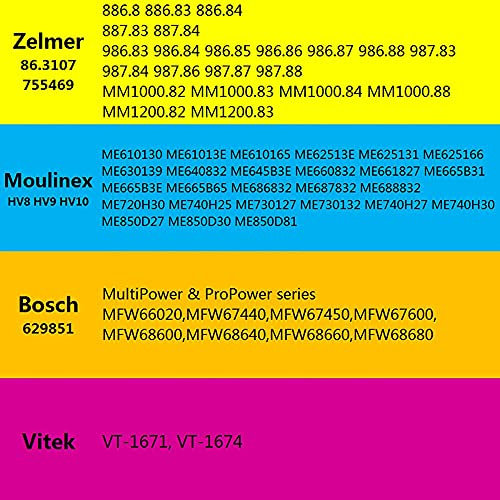 1 x couteau hachoir à viande #8 lame hachoir pièces de rechange pour appareils de cuisine pour Moulinex HV8 HV9 HV10 Zelmer 886.8 Bosch MFW66020 Vitek (Color : Russian Federation)