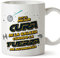 MUGFFINS Tazas para CURA hombre - En Español - Mejor de la Galaxia Cuando Fuerza me Acompaña - 11 oz / 330 ml - Regalo original y divertido