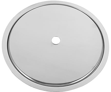DOITOOL Induktionskochfeldabdeckung Aus Edelstahl Mit Topfring Und Deckel Zur Reparatur Von Löchern Induktionskochplatten Passend Für Induktionsherde Und Tische Wärmeverteiler Für Induktio