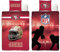 NFL Bettwäsche San Francisco 49ers 135 x 200 cm + 80 x 80 cm 100% Baumwolle in Renforcé-Linon-Qualität Reißverschluss American Football Fan Super Bowl Sourdough Sam Wende-Bezug deutsche Größe