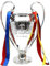 Trophée du Championnat d'europe, Trophée des Champions aux Grandes Oreilles, Souvenir des Fans de Football pour Les récompenses, Décoration de la Maison, Ornements d'art, 77 cm