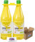 Lemon Juice Not from Concentrate, 2 x 1L - No Added Water, About 40 Fresh Squeezed Lemons - Boxed Treatz