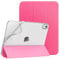 TiMOVO Coque pour iPad A16 11ème Génération 11 Pouces 2025, iPad 10ème Génération 2022 10,9 Pouces, Mince Étui Tri-Fold en TPU Souple Translucide avec Réveil/Sommeil Auto, Rose pêche
