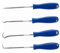Präzisions-Pick- und Haken-Set inkl. präziser 90-Grad-Hakenkombination und geraden Haken und Picks Dietrich-Set Pick-Werkzeug-Set Pick-Set Mechaniker für Mechaniker Automobile und den Alltag