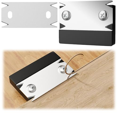 Pialla per legno, mini pialla a mano, tagliabordi, con 1 lama di ricambio piallatrice per legno, PVC, ABS, lavorazione del legno, antiscivolo, nero