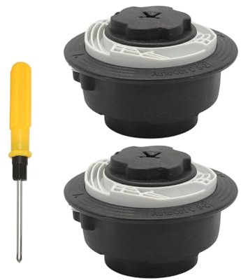 BXHSFA Rasenmäherkopf, Trimmerkopf, Fadenspule M8 x 1,25, Freischneider for Stihl C6-2 FS 38 FS38 FS 45 FS40 FS50 FSE 81 FSE 71 FSE 60