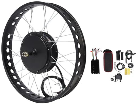 XUXHOU Kit de Conversion de Vélo électrique, 26 Pouces 72V 5000W Kit de Contrôleur de Moyeu de Moyeu de pour Les Scooters électriques