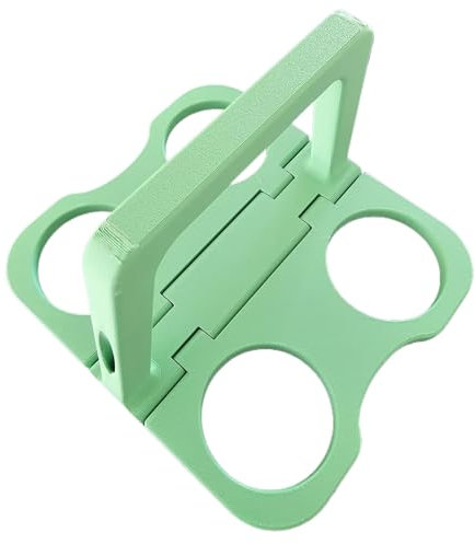 Versátil Drink Carrier, 4 Grid Beverages Carrier with Handle, 7,87 x 7,08 in Plegable Drinkware Storage Caddy, Portable Drinking Holder for Food Delivery, Hot Coffee, Beer