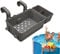 Siuwddee Panier De Rangement pour Piscine Panier De Rangement Au Bord De Piscine, Panier Rangement Piscine Hors Sol, Panier Latéral pour Piscine Hors Sol avec Porte-gobelet Et Crochets